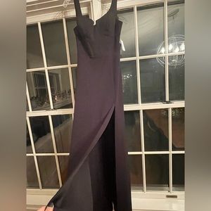 NWT Windsor long black prom dress